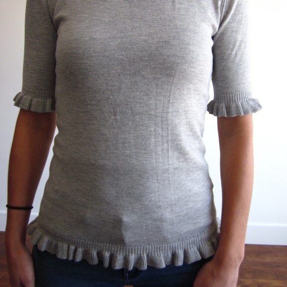 *NWOT* Tristan - Light Grey Shirt - Picture 2 of 3